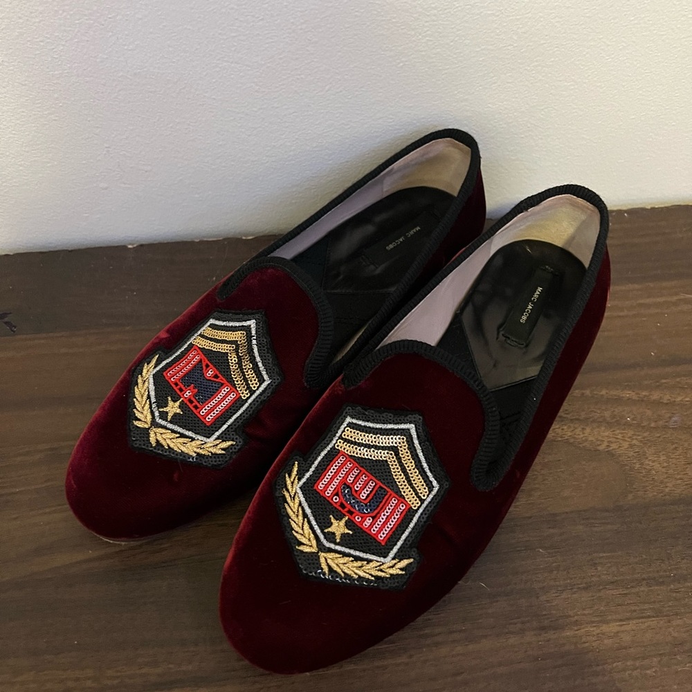 Marc jacobs loafer real leather used couple times
